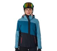 killtec Mujer Chaqueta de esquí/chaqueta funcional con capucha con cremallera y protección contra la nieve KSW 67 WMN SKI JCKT, ocean, 40, 41961-000