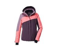 killtec Mujer Chaqueta de esquí/chaqueta funcional con capucha con cremallera y protección contra la nieve KSW 26 WMN SKI JCKT, hellpink, 42, 43412-000