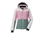 killtec Mujer Chaqueta de esquí/chaqueta funcional con capucha con cremallera y protección contra la nieve KSW 30 WMN SKI JCKT, rosenholz, 38, 43416-000