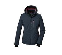 killtec Mujer Chaqueta de esquí/chaqueta funcional con capucha con cremallera y protección contra la nieve KSW 36 WMN SKI JCKT, hellpetrol, 40, 41970-000