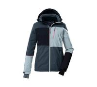 killtec Mujer Chaqueta de esquí/chaqueta funcional con capucha y protección contra la nieve KSW 437 WMN SKI JCKT, hellpetrol, 36, 43157-000