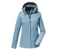 killtec Mujer Chaqueta funcional/chaqueta de exterior con capucha con cremallera KOS 133 WMN JCKT, bali blau, 38, 38383-000