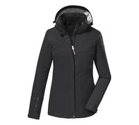 killtec Mujer Chaqueta funcional/chaqueta de exterior con capucha con cremallera KOS 133 WMN JCKT, schwarz, 46, 38383-000