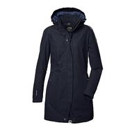 killtec Mujer Chaqueta funcional/chaqueta de exterior con capucha desmontable KOS 44 WMN PRK, dark navy, 46, 41284-000