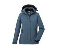 killtec mujer Chaqueta funcional/chaqueta de exterior con capucha desmontable KOW 37 WMN JCKT, storm blue, 36, 39702-000