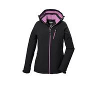 killtec Mujer Chaqueta funcional/chaqueta de exterior con capucha KOW 195 WMN JCKT, schwarz, 38, 41626-000
