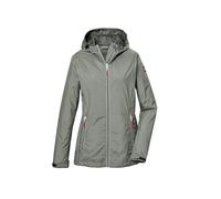 killtec Mujer Chaqueta funcional/chaqueta impermeable con capucha KOS 108 WMN JCKT, helloliv, 46, 42954-000