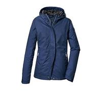 killtec Mujer Chaqueta funcional/chaqueta outdoor con capucha KOS 68 WMN JCKT, dark ocean, 46, 41347-000