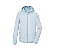 killtec Mujer Chaqueta funcional/chubasquero con capucha, plegable KOS 109 WMN JCKT, bali blau, 38, 42955-000