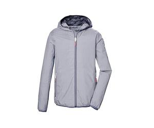 Killtec Mujer Chaqueta funcional/chubasquero con capucha, plegable KOS 109 WMN JCKT, denim, 36, 42955-000