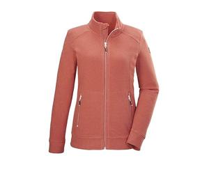 Killtec Mujer Chaqueta polar con cuello alto KOS 100 WMN FLC JCKT, hell sienna rot, 40, 42802-000