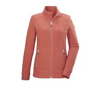 killtec Mujer Chaqueta polar con cuello alto KOS 100 WMN FLC JCKT, hell sienna rot, 42, 42802-000