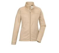 killtec Mujer Chaqueta polar de punto/chaqueta polar con cuello alto KOS 90 WMN FLC JCKT, honey orange, 50, 42798-000
