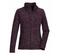 killtec Mujer Chaqueta polar de punto/chaqueta polar con cuello alto KOW 113 WMN KNT FLC JCKT, pflaume, 38, 41804-000
