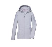 killtec Mujer Chaqueta softshell/chaqueta de exterior con capucha KOS 102 WMN SFTSHLL JCKT, gebrochenes weiss, 44, 42804-000