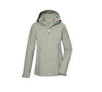 killtec Mujer Chaqueta softshell/chaqueta de exterior con capucha KOS 102 WMN SFTSHLL JCKT, helles salbei, 38, 42804-000