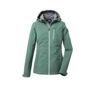 killtec Mujer Chaqueta softshell/chaqueta de exterior con capucha KOS 89 WMN SFTSHLL JCKT, pistazie, 42, 39138-000