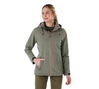 killtec Mujer Chubasquero/Chaqueta funcional impermeable con capucha Damen Regenjacke OOKS 1, helloliv, 46, 43767-000
