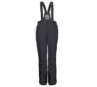 killtec Mujer Pantalones de esquí/Pantalones funcionales con Tirantes Desmontables, protección de los Bordes y protección contra la Nieve KSW 249 WMN SKI PNTS_ERIELLE, Schwarz Blau, 38, 43428-000
