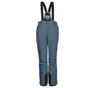 killtec Mujer Pantalones de esquí/Pantalones funcionales con Tirantes Desmontables, protección de los Bordes y protección contra la Nieve KSW 249 WMN SKI PNTS_ERIELLE, Taubenblau, 48, 43428-000