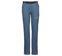killtec Mujer Pantalones funcionales/Pantalones de Exterior con cinturón KOS 239 WMN PNTS, Stahlblau, 38, 41125-000