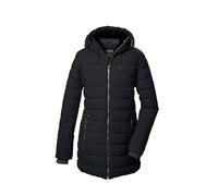 killtec Mujer Parka/parka acolchada con capucha KOW 55 WMN QLTD PRK, schwarz, 40, 41809-000