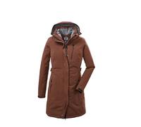 killtec Mujer Parka/parka funcional con capucha con cremallera KOW 165 WMN PRK, cappucino, 38, 37726-000