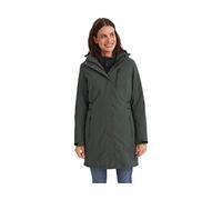 killtec Mujer Parka/parka funcional con capucha con cremallera KOW 165 WMN PRK, dunkel blaugrün, 38, 37726-000