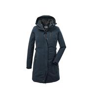 killtec Mujer Parka/parka funcional con capucha con cremallera KOW 165 WMN PRK, hellpetrol, 38, 37726-000