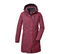 killtec Mujer Parka/parka funcional con capucha con cremallera KOW 303 WMN PRK, hellpflaume, 40, 41815-000