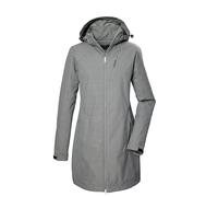 killtec Mujer Parka softshell/chaqueta softshell con capucha con cremallera KOS 57 WMN SFTSHLL PRK, helloliv, 38, 42854-000