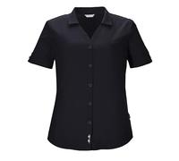 killtec Mujeres Blusa Funcional KOS 35 WMN WVN SHRT, Blue, 38, 41273-000