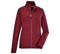 killtec Mujeres Chaqueta elástica con cuello alto/chaqueta polar KOS 102 WMN FLX JCKT, red, 34, 39176-000