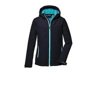 killtec Nina Chaqueta softshell/chaqueta outdoor con capucha KOS 358 GRLS SFTSHLL JCKT, dark navy, 128, 42067-000