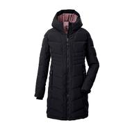killtec Niñas Abrigo acolchado/abrigo funcional con aspecto de plumón y capucha KOW 219 GRLS QLTD CT, schwarz, 176, 43505-000