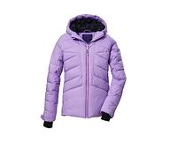 killtec niñas Chaqueta acolchada/chaqueta de esquí con capucha y paranieves KSW 116 GRLS SKI QLTD JCKT, light orchid, 176, 39652-000