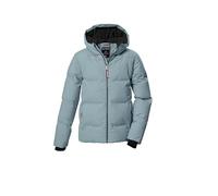 killtec Niñas Chaqueta acolchada/chaqueta de invierno con capucha KOW 357 GRLS QLTD JCKT, hell rauchblau, 128, 42150-000