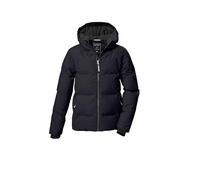 killtec Niñas Chaqueta acolchada/chaqueta de invierno con capucha KOW 357 GRLS QLTD JCKT, schwarz blau, 140, 42150-000