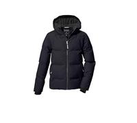 killtec Niñas Chaqueta acolchada/chaqueta de invierno con capucha KOW 357 GRLS QLTD JCKT, schwarz blau, 128, 42150-000