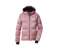 killtec Niñas Chaqueta/chaqueta acolchada con aspecto de plumón, capucha y protección contra la nieve KSW 210 GRLS QLTD JCKT, puderrosa, 140, 43594-000