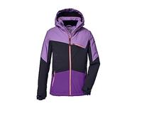 killtec niñas Chaqueta de esquí/chaqueta funcional con capucha extraíble y paranieves, impermeable KSW 182 GRLS SKI JCKT, light orchid, 128, 39904-000