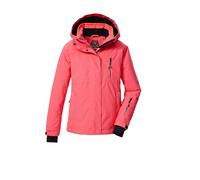 killtec Niñas Chaqueta de esquí/chaqueta funcional con capucha y protección contra la nieve KSW 205 GRLS SKI JCKT, coral pink, 152, 43553-000