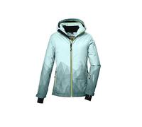 killtec Niñas Chaqueta de esquí/chaqueta funcional con capucha y protección contra la nieve KSW 328 GRLS SKI JCKT, mint, 116, 42272-000