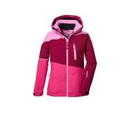 killtec Niñas Chaqueta de esquí/chaqueta funcional con capucha y protección contra la nieve KSW 331 GRLS SKI JCKT, dunkel himbeere, 152, 42091-000