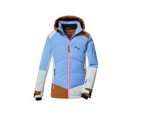 killtec Niñas Chaqueta de esquí/chaqueta funcional impermeable con capucha y protector de nieve KSW 403 GRLS SKI JCKT, lavendel, 140, 42071-000