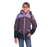 Killtec Girl's Chaqueta outdoor/chaqueta funcional con capucha KOW 195 GRLS JCKT, plum, 164, 38510-000
