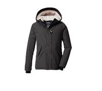 killtec Niñas Chaqueta funcional/chaqueta de exterior con capucha KOW 235 GRLS JCKT, dunkelstein, 140, 43592-000
