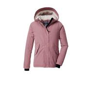 killtec Niñas Chaqueta funcional/chaqueta de exterior con capucha KOW 235 GRLS JCKT, puderrosa, 152, 43592-000