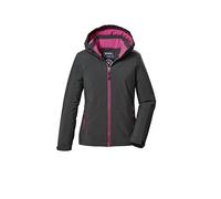 killtec Niñas Chaqueta funcional/chaqueta de exterior con capucha KOW 352 GRLS JCKT, dark moss, 164, 42145-000