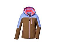 killtec Niñas Chaqueta funcional/chaqueta de exterior con capucha KOW 353 GRLS JCKT, braun, 116, 42146-000